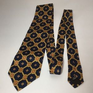 Graham Ashley silk wide necktie